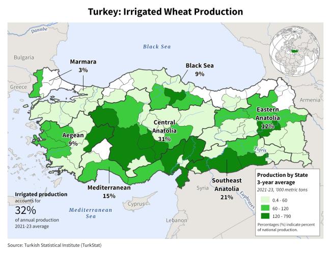 Türkiye Irrigated Wheat